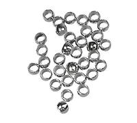 Perle À Écraser Platine 2,5mm 35 Pièces