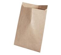 Rayher Lot de sacs en papier, beige, 20pces, 9x13cm, 60g/m2, pour contact alimentaire, cadeaux, calendrier de l’avant-68084000