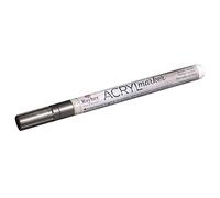 Rayher Marqueur acrylique, argenté, 1 pce., pointe ronde 1-2mm, outdoor, séchage rapide, base aqueuse, arts créatifs-35006606