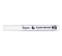 Rayher Marqueur craie liquide, blanc, 1 pce, pointe ronde 1-2mm, effaçable, avec valve, gastronomie, hôtellerie, boutiques, bureau-35046102