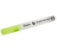 Rayher Marqueur craie tableau, verre, pointe biseautée 2-6mm jaune vif, 38830160