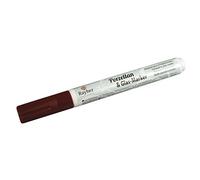 Rayher Marqueur pour verre et porcelaine, marron, 1 pce., pointe ronde interchangeable 1-2mm, séchage rapide, base aqueuse, arts créatifs-38709538