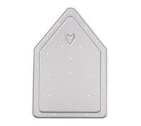 Rayher Matrice de découpe Maisons p. arts créatifs 1pc, 5,8x8,6cm gris, 50295000