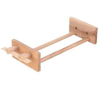 Rayher métier à tisser pour perles métier à tisser en bois de 32 x 11,9 cm pour confectionner des bijoux d une largeur d env. 9,2 cm accessoire d arts créatifs pratique couleur nature, 7201600