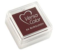 Rayher Mini coussin encreur «Versacolor», bordeaux, 1 pce., 2,5x2,5 cm, sol. aqueuse, séchage lent, technique d’embossage, scrapbooking, cartes-28395297