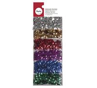 Rayher Mix de paillettes sequins coul. de base 6 coul. à 7g Carte 42g, 39439000