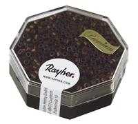 Rayher Miyuki Delica 2 2 mm Métallic dépoli brun mocca