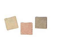 Rayher Mosaïque Ceramica non émaillée 2 x 2 cm 800 g 200 pièces tons naturels