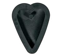 Rayher Moule bijoux: Pendentif Cœur, élastomère thermoplastique noir, 36057000
