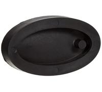 Rayher Moule bijoux: Pendentif ovale long élastomère thermoplast. noir, 36056000