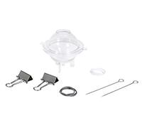 Rayher Moule bougie boule, plastique PET transparent, 1 kit, Ø 65cm, cire, béton créatif, réutilisable-3117500