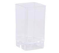 Rayher Moule bougie Carré, plastique PET transparent, 1 kit, 9X5cm, cire, réutilisable-3139600