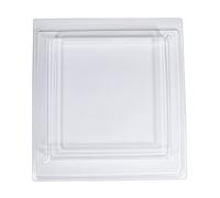 Rayher Moule carré en silicone, 1 pce., 25x25x2cm, béton créatif, Raysin, résine époxy, décoration, plateau -36128000