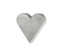 Rayher Moule Cœur p. béton créatif 8,5x9,2cm, profond. 3cm transparent, 36076000