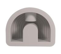 Rayher Moule en forme d’ «ARC-EN-CIEL» en silicone, 1 pce., 7,8x4x6cm, porte bougie pour bougie ø 22mm, béton créatif, Raysin, résine époxy, décoration-36149000
