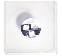 Rayher Moule en plastique : Carré grand 25x25x4cm prof., transparent, 36033000
