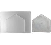 Rayher Moule en plastique PET : Maison 16x23,5x3cm (prof.) transparent, 36061000