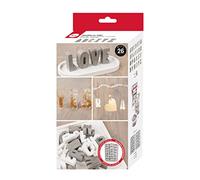 Rayher Moule en silicone ABC 2 pces av. 26 lettres, 5x2,5 cm (profond.) 36130000, gray