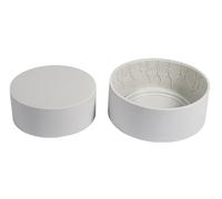 Rayher Moule en Silicone Bol avec Bord Lutin, ø 13,5 cm x H 5 cm, Gris, 36193000