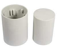 Rayher - Moule en Silicone Photophore Maisons, 8cm x H 11.20cm, 36194000, Gris