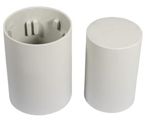 Rayher - Moule en Silicone Photophore Maisons, 8cm x H 11.20cm, 36194000, Gris