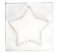 Rayher Moule: Etoile moyenne, p. béton créatif 21,5x21,5cm, prof. 4cm, 36038000