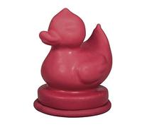 Rayher Moule forme CANARD, 1 pce., latex rouge, 6,5X9cm, réutilisable, forme pleine, béton, résine, cire, savon, arts créatifs, décorations, salle-de-bain, jardin-34302000