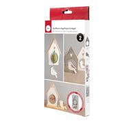 Rayher Moule «Oiseau» en silicone, 1 pce., 14,5x26x2cm, 2 formes, béton créatif, Raysin, résine époxy, décoration, printemps, été-36171000