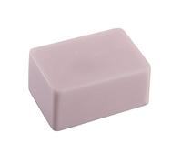 Rayher Moule pour Savon, Rectangle, Plastique Pet Transparent, 1 PCE., 8x5,5cm, Profondeur 4cm, 170ml, réutilisable, Arts créatifs-34218000