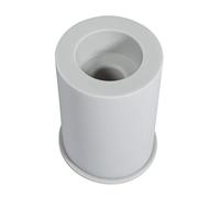 Rayher Moule rond en silicone, 1 pce, ø 5,2cm, H 7,1cm, béton créatif, Raysin, résine époxy, décoration, bougeoir, chandelier-36124000, Gris