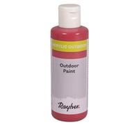 Rayher Outdoor Paint Peinture Acrylique extérieur FL. 80ml Rouge tuile, 35070288