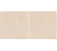 Rayher Panneau de contreplaqué p. bricolage 300x200x4 mm 1 pce, nature, 6299700, beige (Lot de 2)