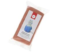 Rayher Pâte à modeler séchant à l'air sans cuisson 1 kg, terre brune, 3450272