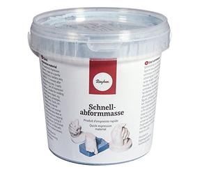 Rayher Pate de moulage rapide, 1 pot, 500g, séchage 10min, arts créatifs, empreinte, pH neutre, 100% naturel-3413100, Terre cuite