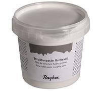 Rayher Pâte de structure gros grain, blanc, 1 pot, 500g, modelage, relief, arts créatifs-38934000, Nicht Zutreffend