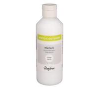 Rayher Peinture acrylique Outdoor Paint, incolore, 1 bouteille, 250ml, extérieur, intérieur, vernis protecteur, colle pour technique des serviettes, arts créatifs-35074702