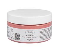 Rayher Peinture effet craie «Chalky Finish», rose tuile ultra mat, 1 pot, 100 ml, solution aqueuse, arts créatifs, décoration vintage-35047288