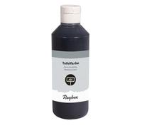 Rayher Peinture tableau noir, noir, 1 bouteille, 250ml, solution aqueuse, arts créatifs, décoration, ardoise-35088576