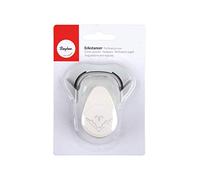 Rayher Perforatrice d'angle Fleur ø 2,54cm (1'') papier/carton 220g/m², 89861000, Orange