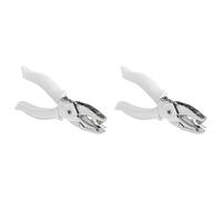 Rayher Perforatrice emporte pièces, motif Étoile 6 mm ø orange/argenté, 69001000 (Lot de 2)