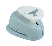 Rayher perforatrice fantaisie colombe p décoration 2,54cm ø (1'') gris, 89841000, mtal