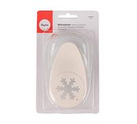 Rayher perforatrice fantaisie flocons de neige, 5,08cm ø (2"), blanc, 69007000