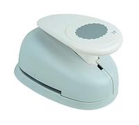 Rayher perforatrice fantaisie ovale bord festonné ø6,35cm (2,5'') gris, 8974500