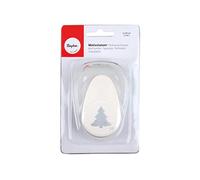 Rayher perforatrice fantaisie sapin de noël, 3,81cm ø (1,5''), blanc, 69010000