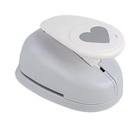Rayher perforatrice motif cœur, p. scrapbooking, 7.6 cm ø (3'') Blanc , 69099000