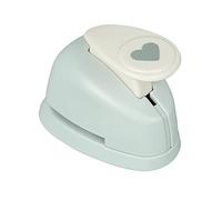 Rayher perforatrice motif cœur, pour scrapbooking, 9 mm ø (3/8") gris, 69157000