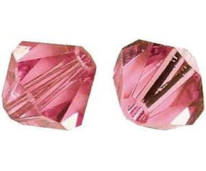 Rayher Perle cristal Rose chiffon à 3 mm 50 pièces Swarovski