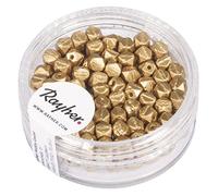 Rayher Perles de Rocailles Antique p création de Bijoux 4mm ø 120pc Or, 14840616