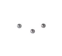 Rayher Perles de Rocailles p. création bijoux 3 mm ø 200 pc argent mat, 14841606