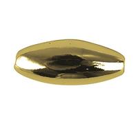 Rayher Perles en plastique Olives p. création de bijoux 105pcs 6x3cm or, 1632006